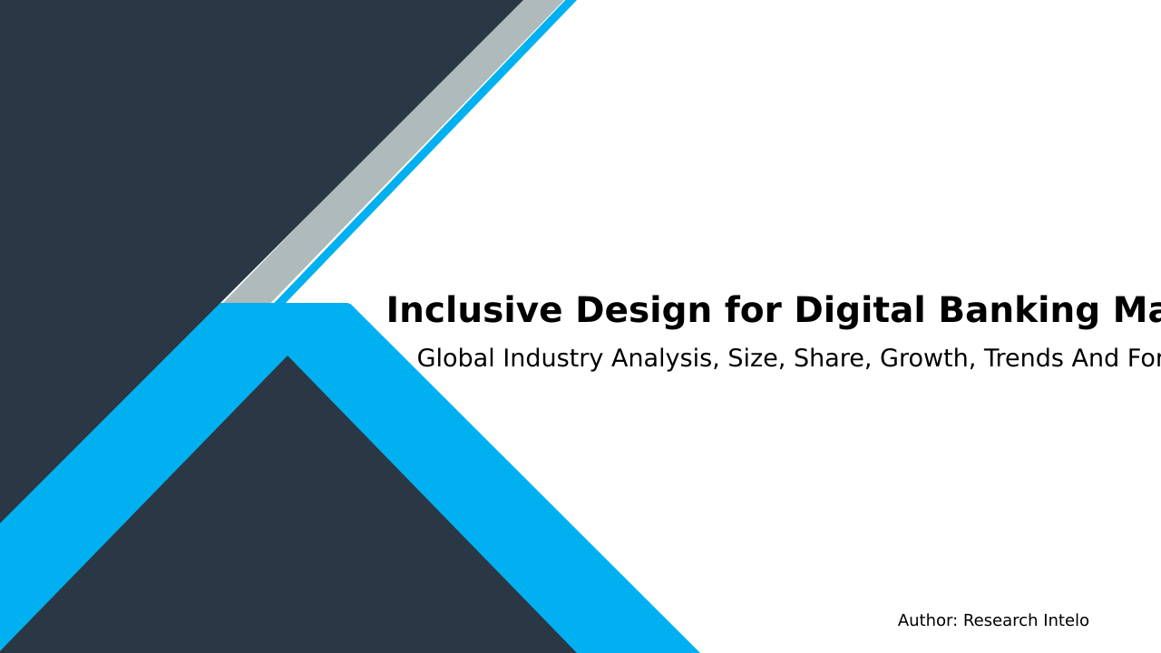 Inclusive Design for Digital Banking Market Research Report 2033