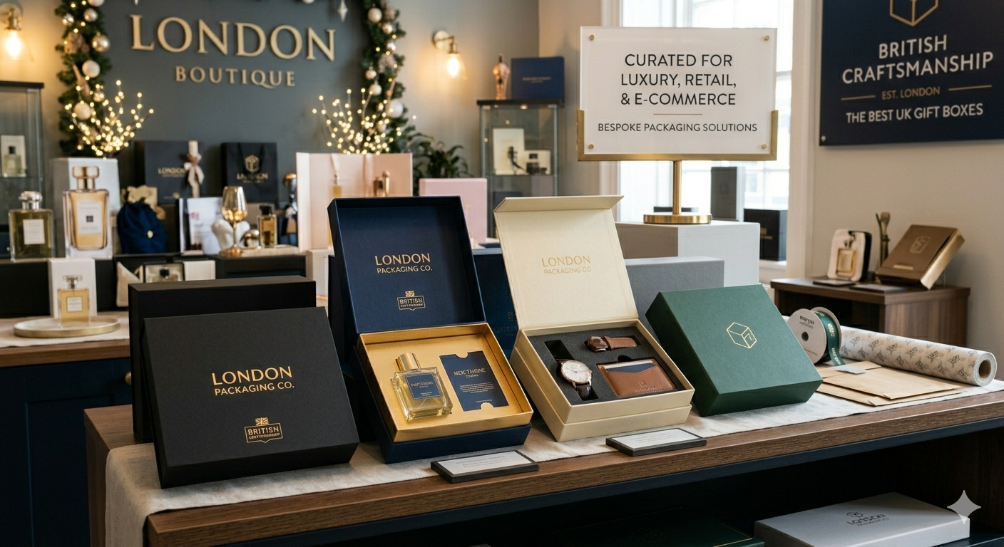 Best Gift Boxes UK For Luxury Brands, Retailers & E-Commerce Stores | CustomBoxes Azz